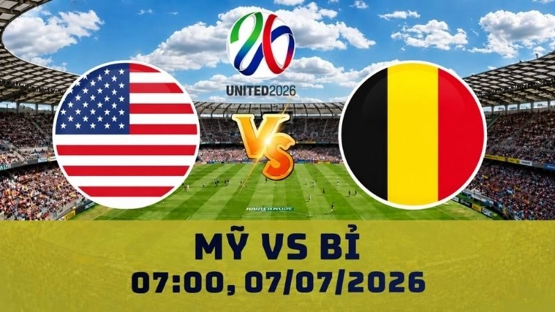 Soi Kèo Mỹ Vs Bỉ, 07h00 Ngày 07/07